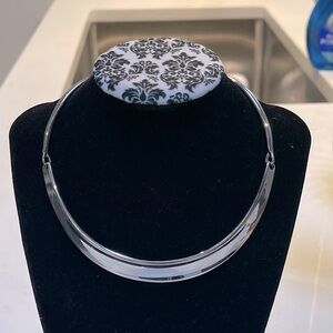 Silver Collar Necklace